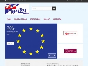 Rozetki sprzedawane przez firmę MagDal