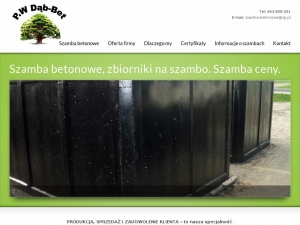 Solidnie wykonane szamba w rozsądnych cenach